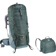 Deuter Aircontact 65 + 10 Sırt Çantası ivy-teal