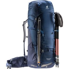 Deuter Aircontact 65 + 10 Sırt Çantası midnight-navy