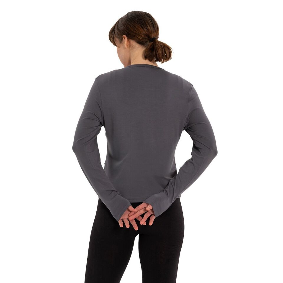 Inguz Uzun Kollu Basic Modal Yoga T-Shirt