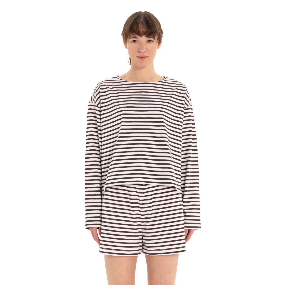 Inguz Stripe %100 Pamuk T-Shirt