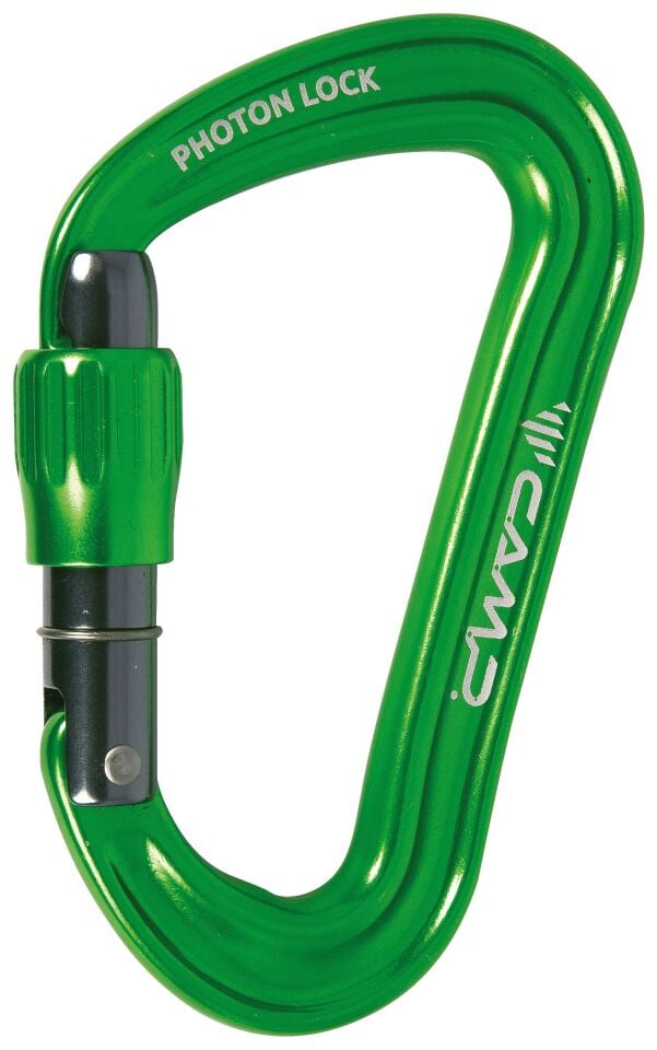 CAMP PHOTON LOCK VİDALI ALÜMİNYUM KARABİNA GREEN