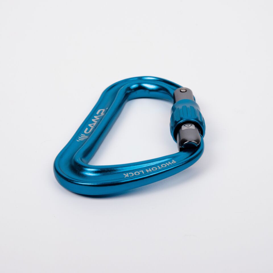 CAMP PHOTON LOCK VİDALI ALÜMİNYUM KARABİNA BLUE 293101