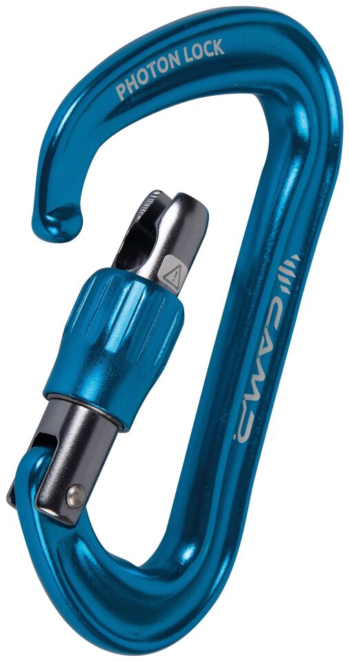 CAMP PHOTON LOCK VİDALI ALÜMİNYUM KARABİNA BLUE 293101