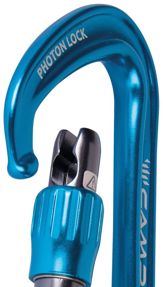 CAMP PHOTON LOCK VİDALI ALÜMİNYUM KARABİNA BLUE 293101