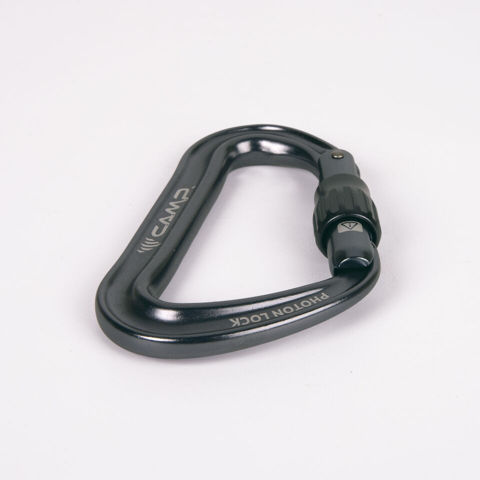 CAMP PHOTON LOCK VİDALI ALÜMİNYUM KARABİNA GUN METAL 293103