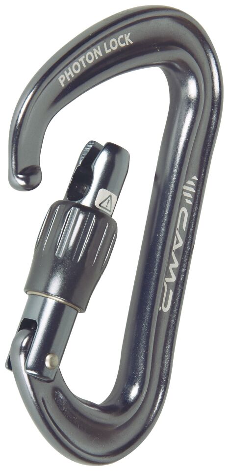 CAMP PHOTON LOCK VİDALI ALÜMİNYUM KARABİNA GUN METAL 293103