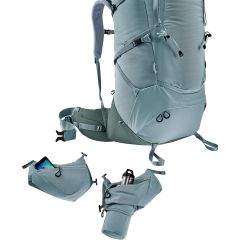 Deuter Aircontact Core 55 + 10 SL Sırt Çantası shale-ivy