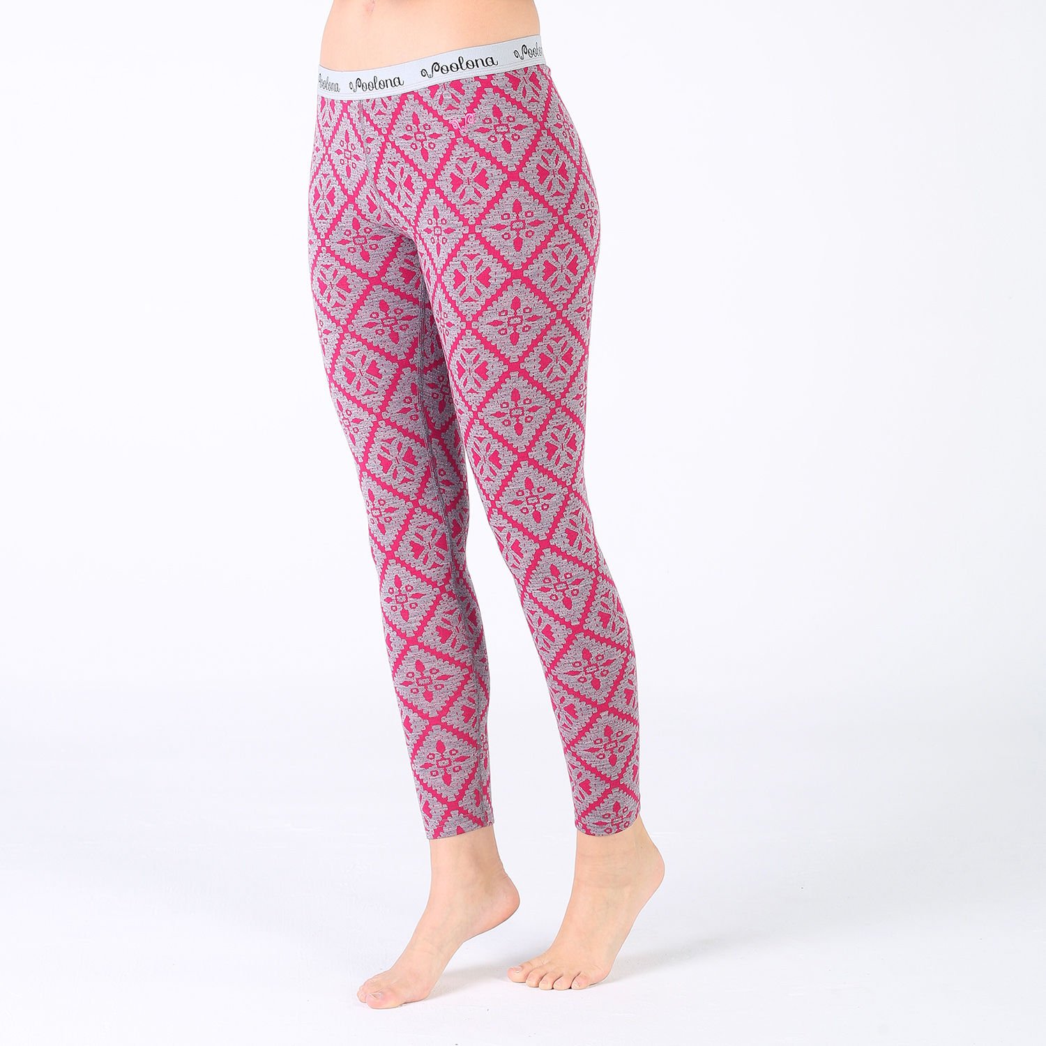 Woolona 100% Merinos Yün VENÜS Pembe Termal Alt İçlik