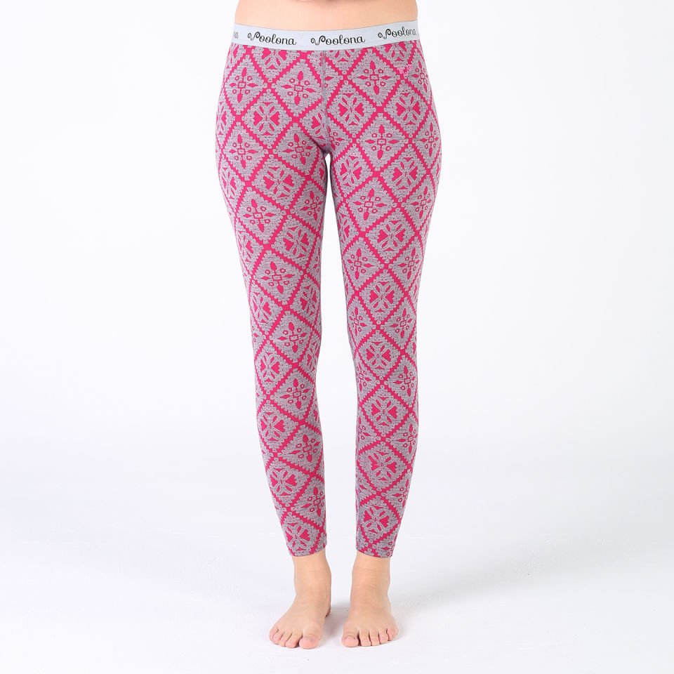 Woolona 100% Merinos Yün VENÜS Pembe Termal Alt İçlik