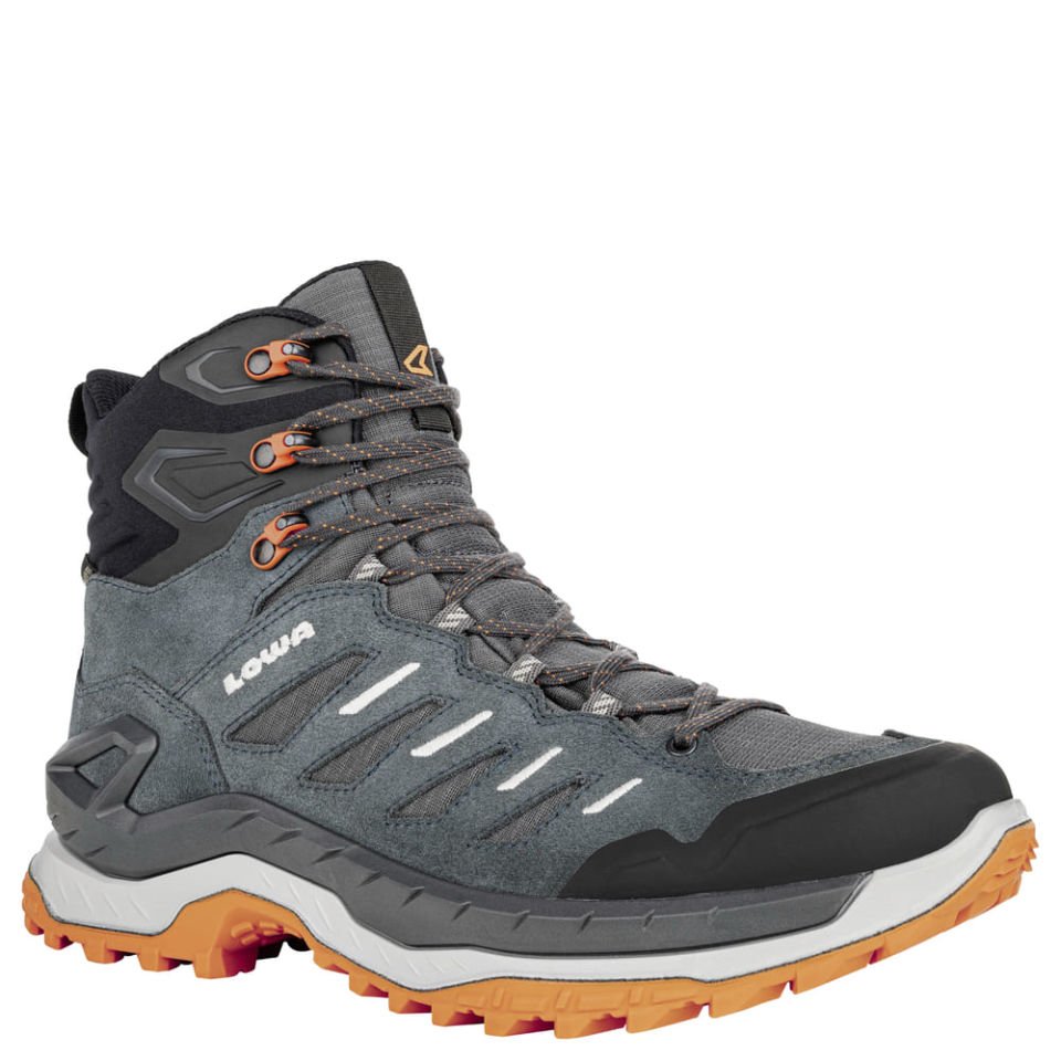 Lowa INNOVO GTX  MID Gore-Tex Trekking Botu  SMOKE GREEN / FLAME