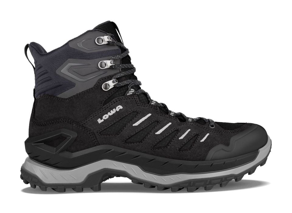 Lowa INNOVO GTX  MID Gore-Tex Trekking Botu  BLACK / GREY