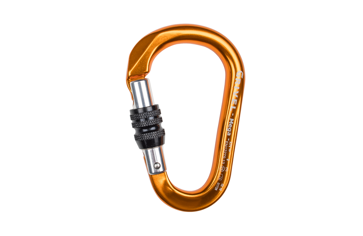 Grivel Mega K6N Vidalı Kilit Emniyetli Karabina RSK6N