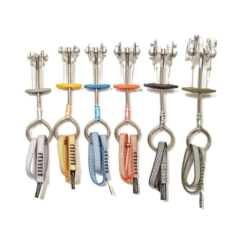 Kouba Flex Yaylı Takoz Seti - Küçük Boyutlar, 3'lü Set; 0.25, 0.50, 0.75