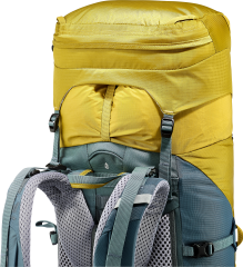 Deuter Aircontact Lite 50 + 10 SL Litre Sırt Çantası Turmeric-Teal