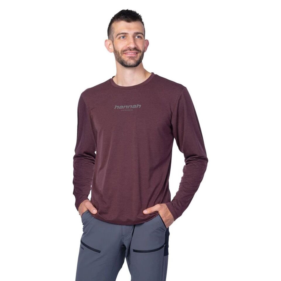 Hannah Bine L/S Uzun Kollu Erkek T-Shirt