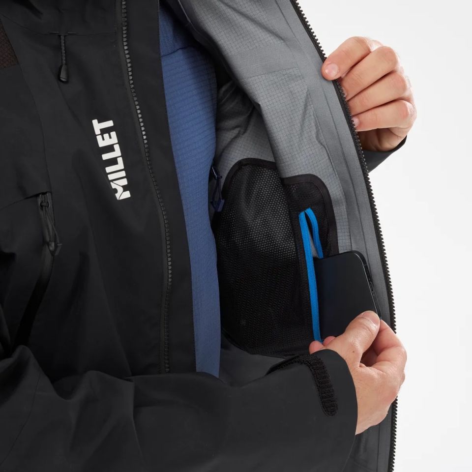 Millet K ABSOLUTE  GORE-TEX PRO Teknik Ceket BLACK NOIR MIV9870 N0247