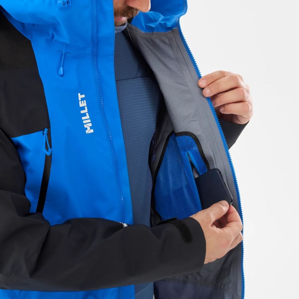 Millet K ABSOLUTE  GORE-TEX PRO Teknik Ceket ICON BLUE MIV9870 N3175