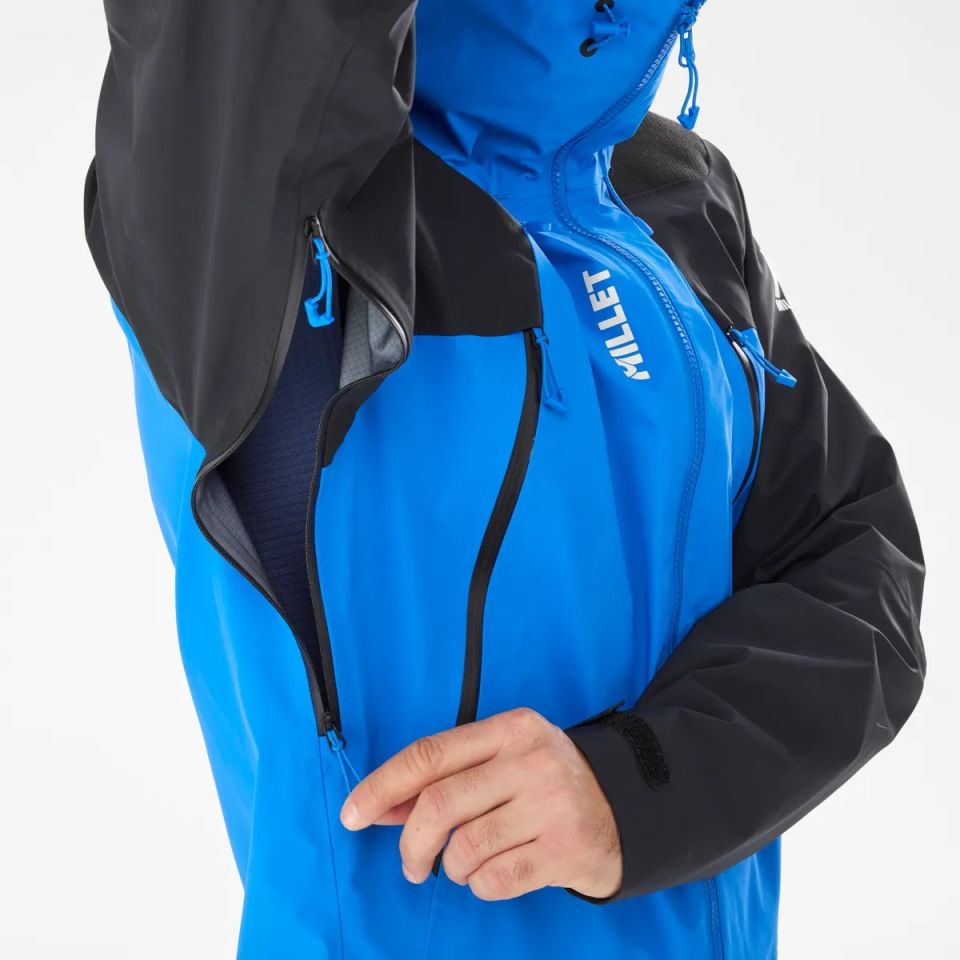 Millet K ABSOLUTE  GORE-TEX PRO Teknik Ceket ICON BLUE MIV9870 N3175