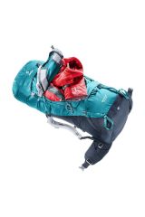 Deuter Aircontact 45 + 10 Sırt Çantası petrol-navy