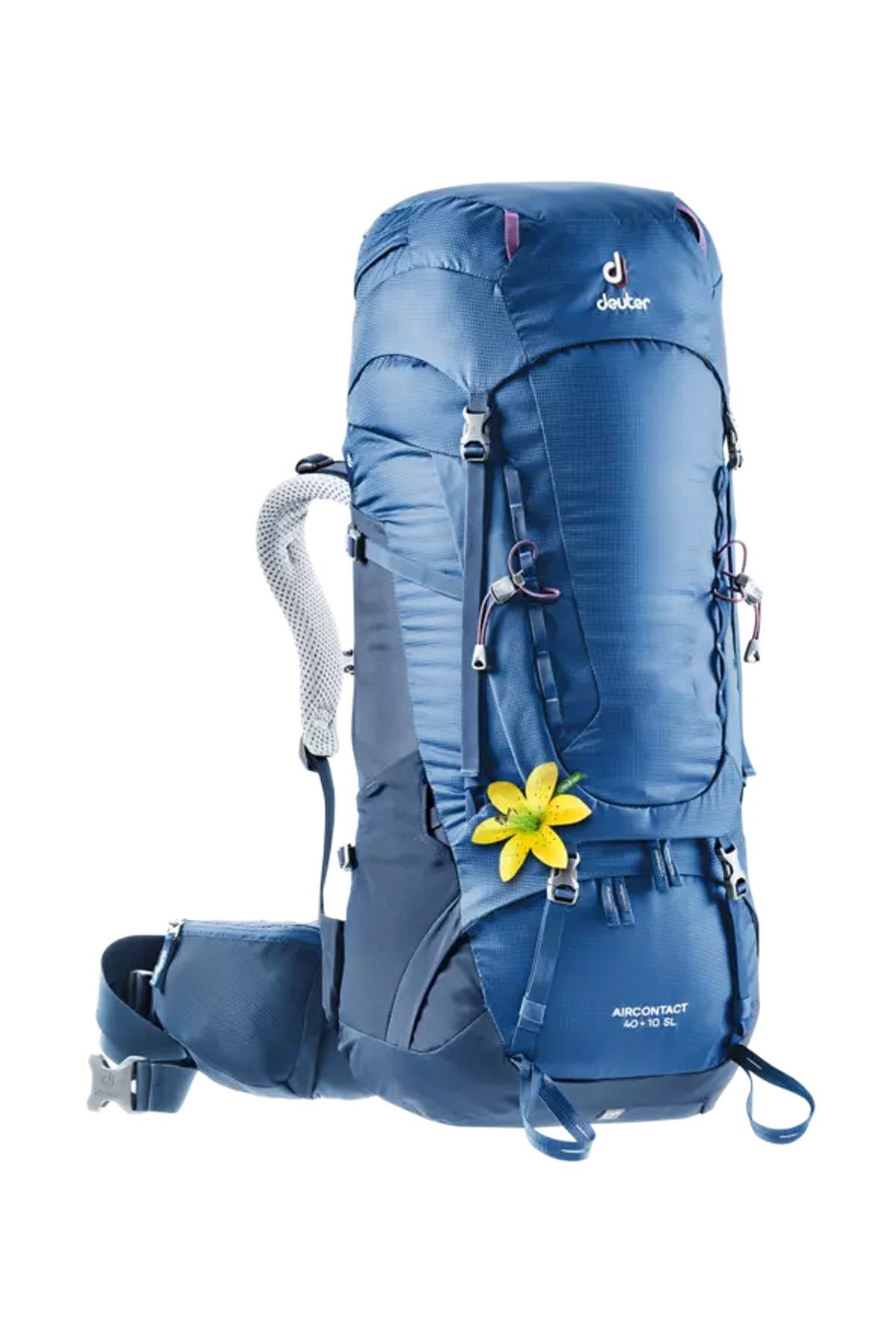 Deuter Aircontact 45 + 10 Sırt Çantası steel-midnight