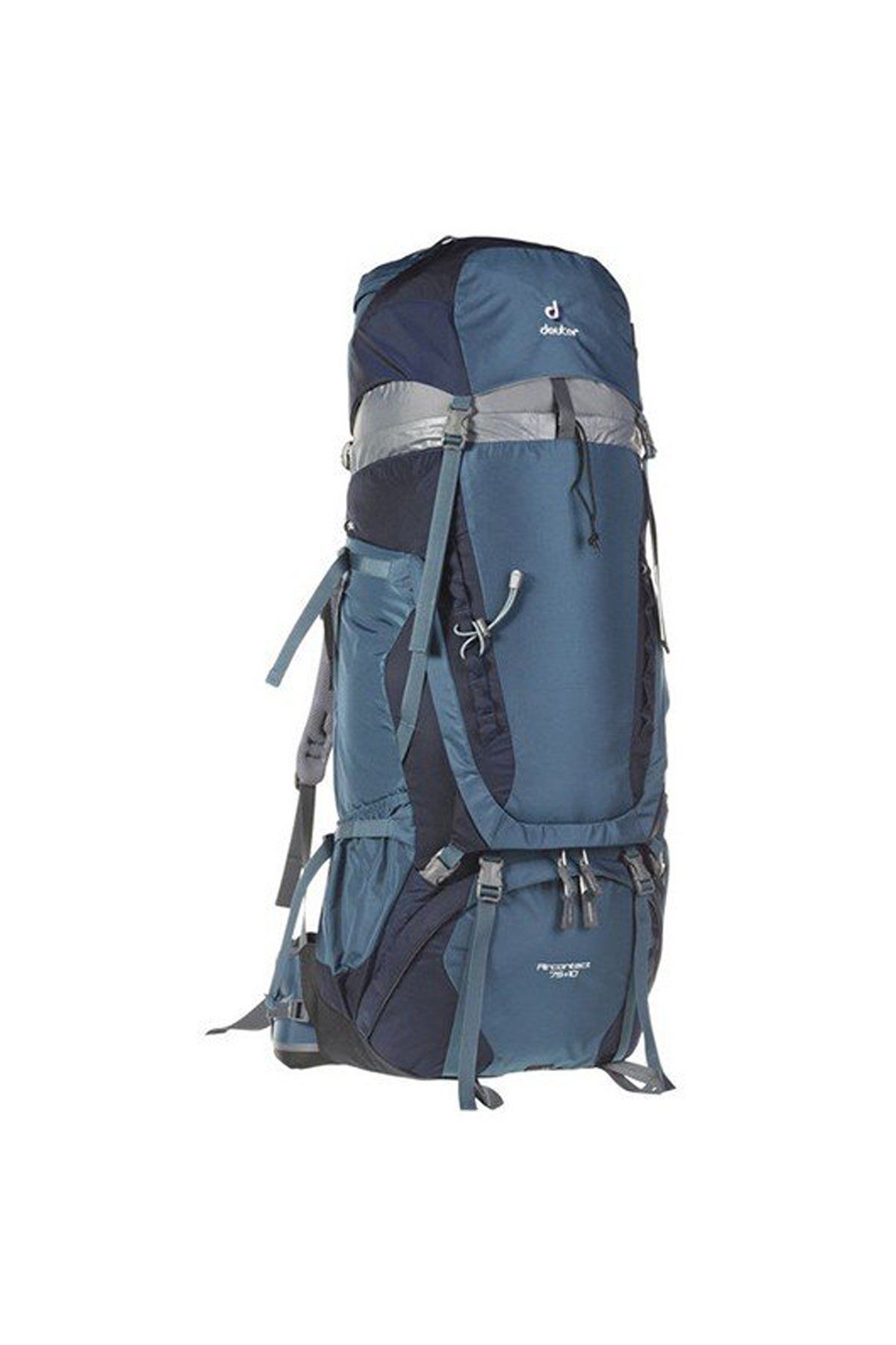 Deuter Aircontact 75 + 10 Sırt Çantası arctic-navy