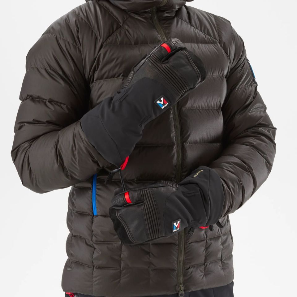 Millet TRILOGY ICON 3 FINGER GLOVES GORE-TEKS Eldiven BLACK MIV10011 N0247