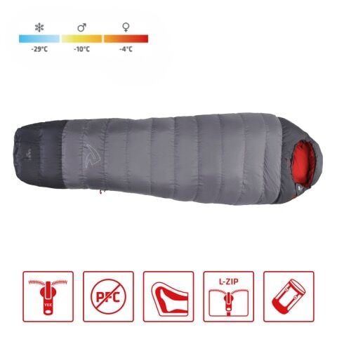 Robens GULLY 900 Ultralight -29°C Hibrit 600 Fill 1635gr Kaz Tüyü Uyku Tulumu