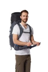 DEUTER Aircontact Lite 50 + 10 Sırt Çantası black-graphite