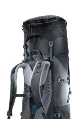 DEUTER Aircontact Lite 50 + 10 Sırt Çantası black-graphite