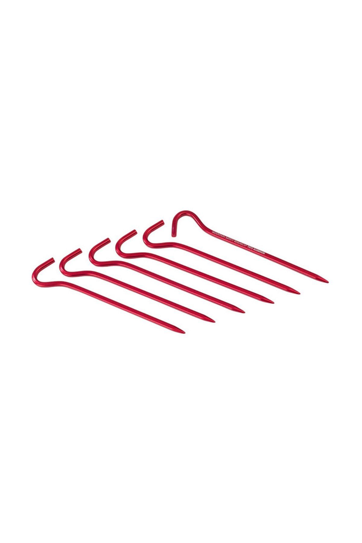 MSR Hook Stakes Kit Çadır Kazığı 6'lı high risk red