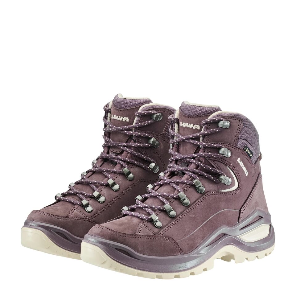 Lowa RENEGADE EVO GTX  MID Gore-Tex Kadın Trekking Botu   5129 BROWNROSE/PANNA