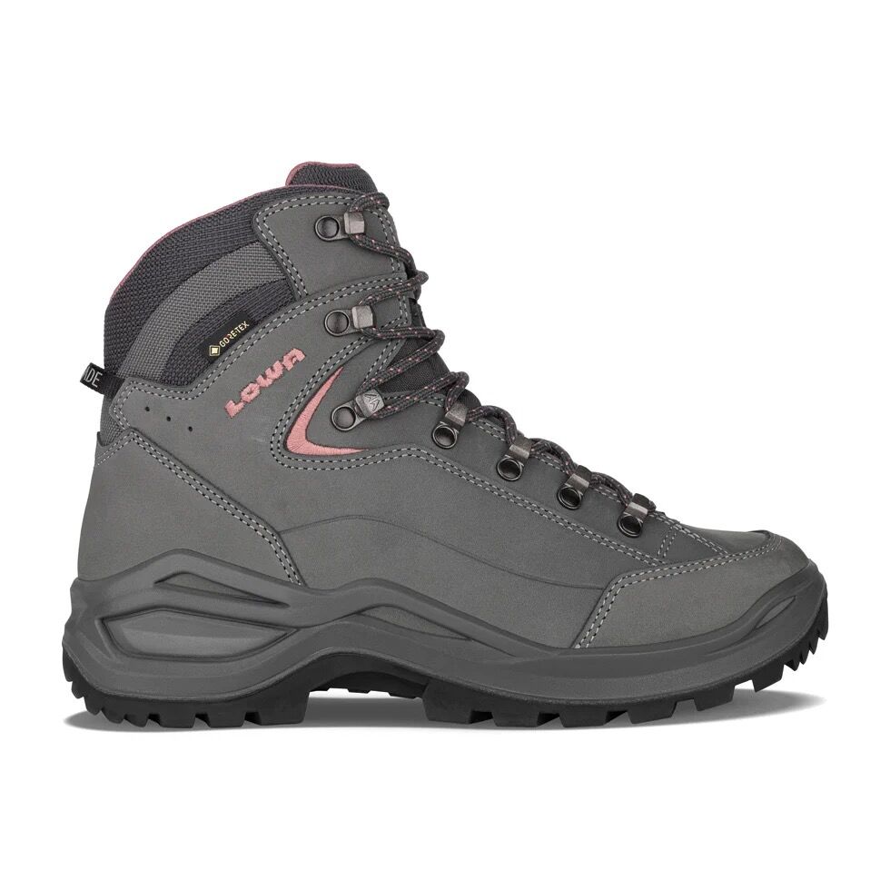 Lowa RENEGADE EVO GTX  MID Gore-Tex Kadın Trekking Botu   GRAPHITE/ROSE 9789