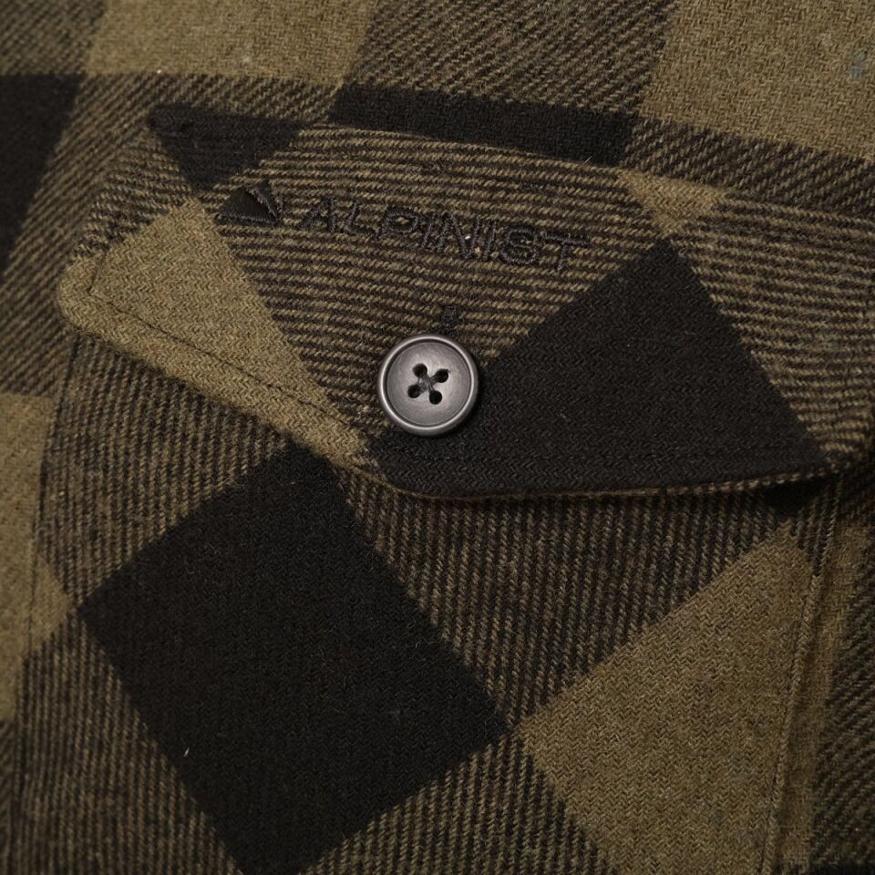 Alpinist Vejan Erkek Ekose Outdoor Gömlek