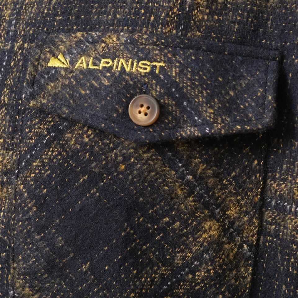 Alpinist Vejan Erkek Ekose Outdoor Gömlek