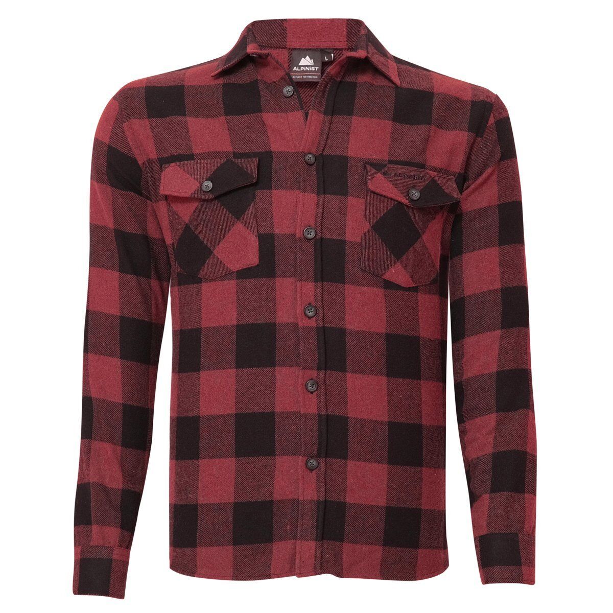 Alpinist Vejan Erkek Ekose Outdoor Gömlek