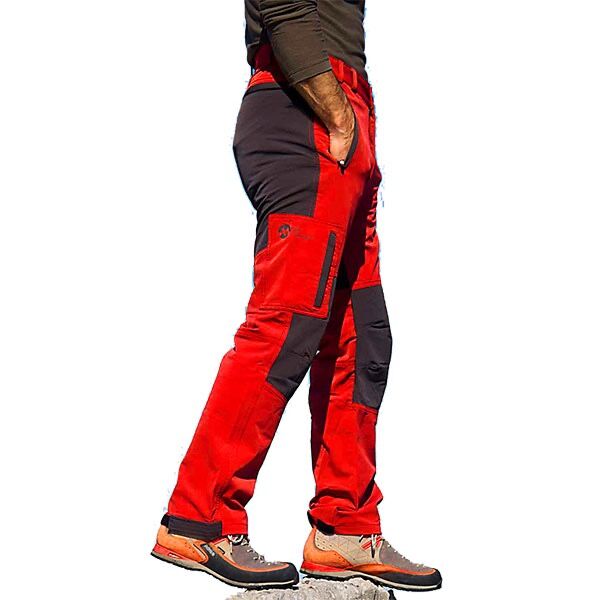 High Mountain NEPAL Trekking ve Tırmanış Pantolonu KIRMIZI/ANTRASİT