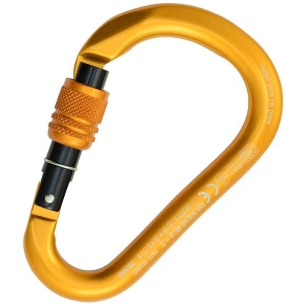 Kong HMS SCREW ALU ALLOY Kilitli Karabina Orange/Black