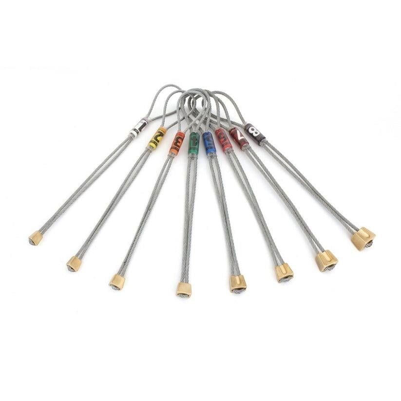 Kouba Mosaz 8'li Brass Stoper Seti - n.1-8