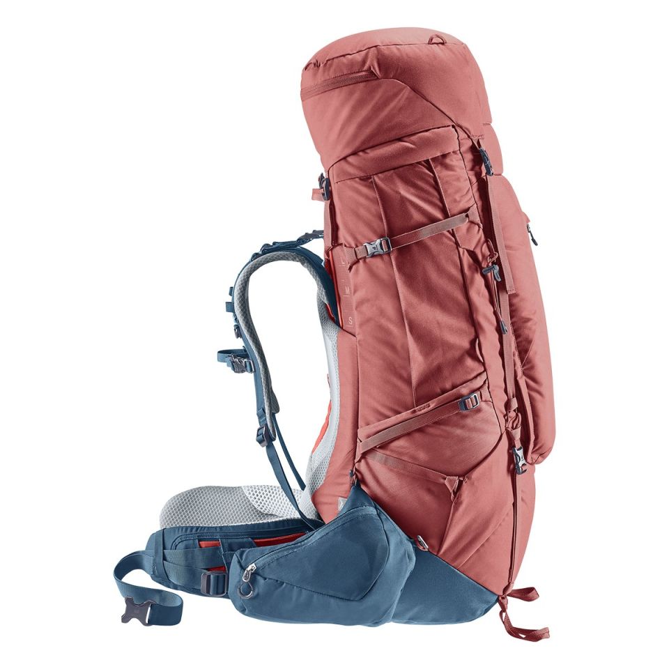 Deuter Aircontact X 80 + 15 SL Litre Sırt Çantası redwood-ink