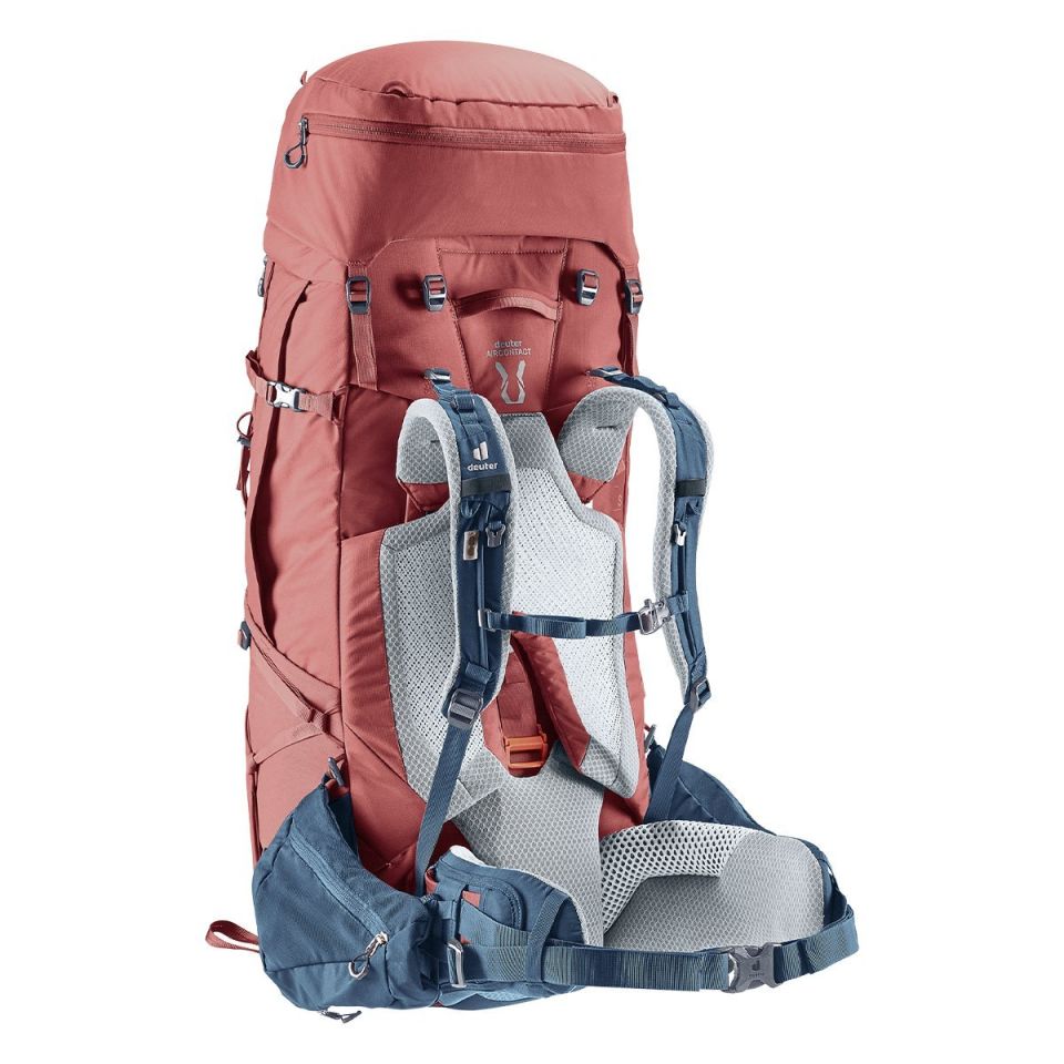 Deuter Aircontact X 80 + 15 SL Litre Sırt Çantası redwood-ink