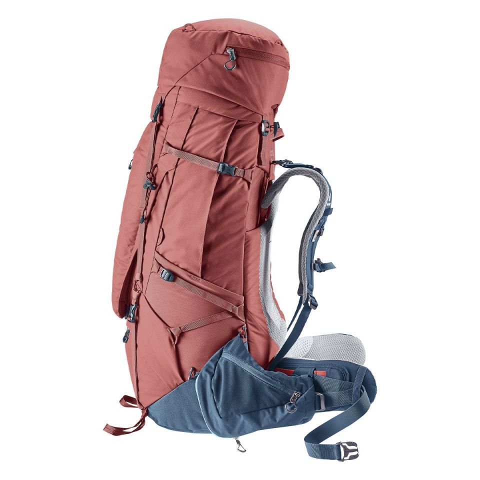 Deuter Aircontact X 80 + 15 SL Litre Sırt Çantası redwood-ink