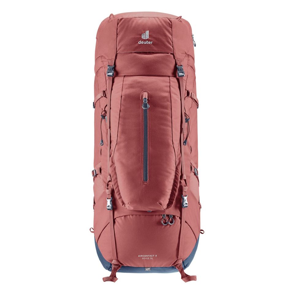 Deuter Aircontact X 80 + 15 SL Litre Sırt Çantası redwood-ink