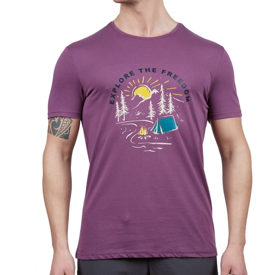 Alpinist Vide Erkek T-Shirt