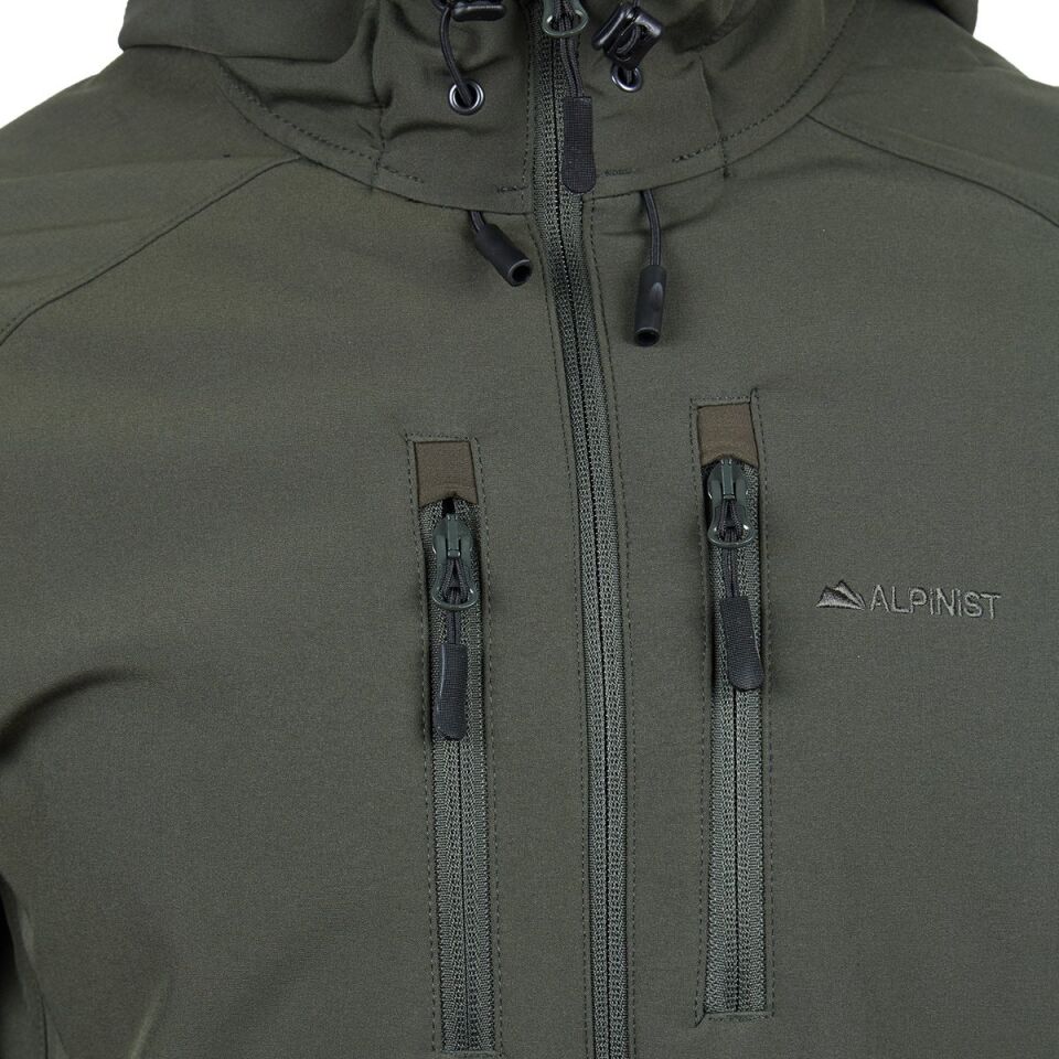 Alpinist Peak Softshell Erkek Outdoor Mont