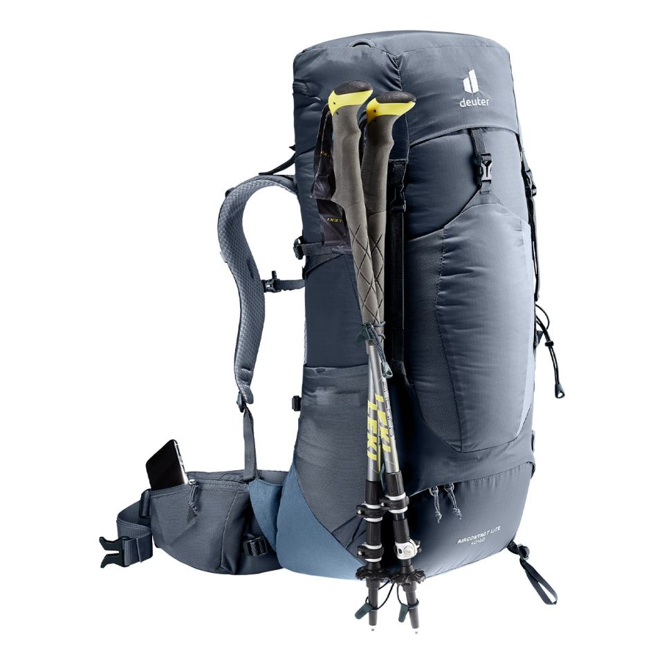 Deuter Aircontact Lite 40 + 10 Litre Sırt Çantası black-marine