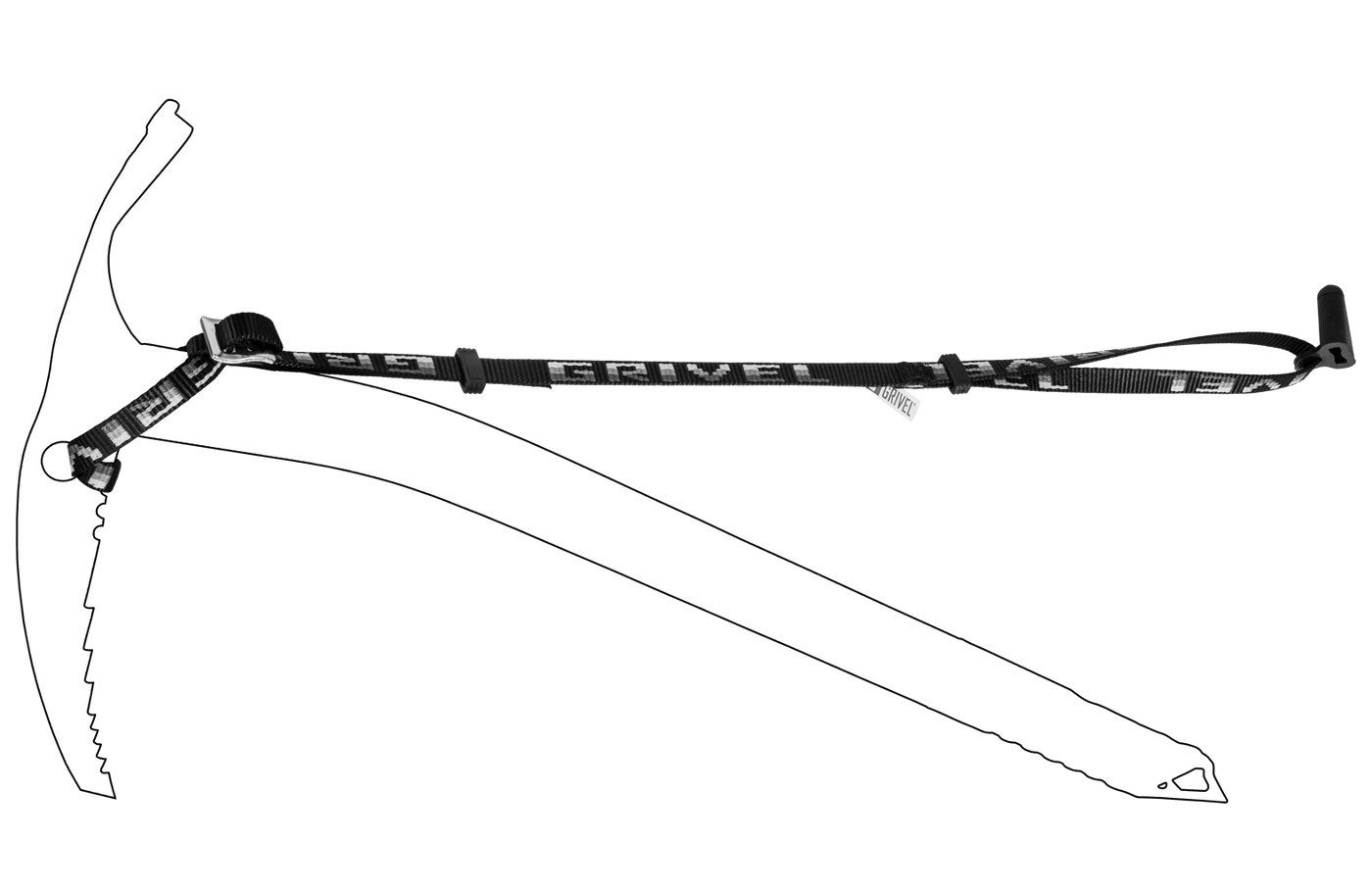 Grivel ACESS.ICE AXE LONG LEASH Aksesuar PJLONGL