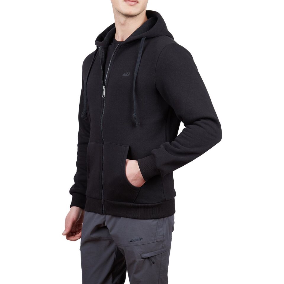 Alpinist Covert Tam Fermuarlı Erkek Sweatshirt